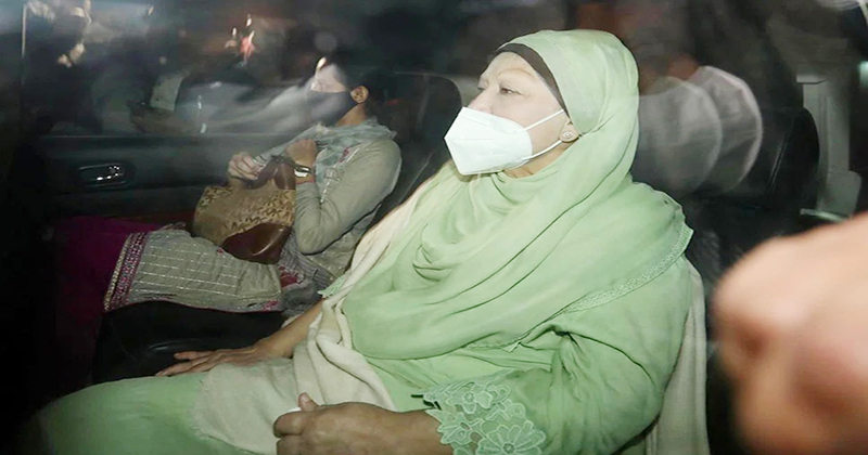 হাসপাতাল থেকে বাসায় ফিরছেন খালেদা জিয়া