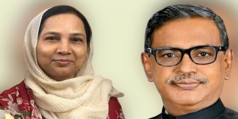 ওবায়দুল কাদেরর স্ত্রীসহ ২এমপির বিরুদ্ধে কাদের মির্জার জিডি