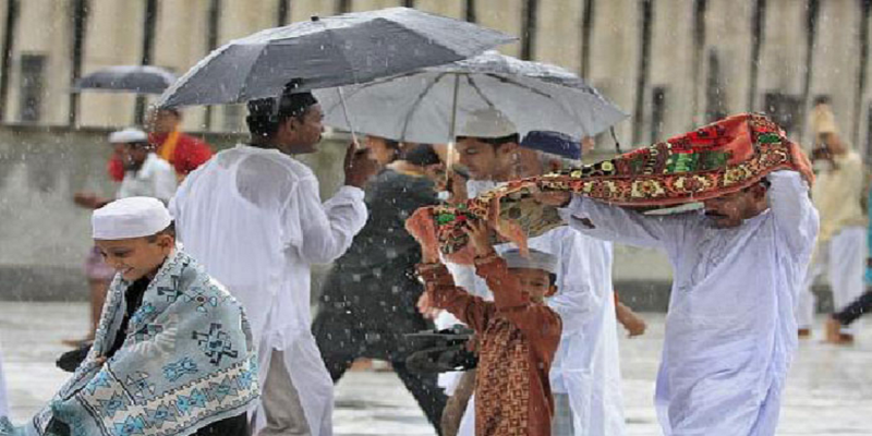 ঈদের দিন সারাদেশে বৃষ্টির সম্ভাবনা