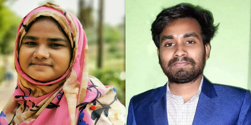 গ্রীন ভয়েস জবি শাখার সভাপতি ফারজানা, সম্পাদক মিল্টন