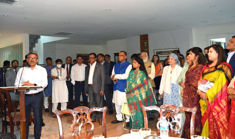 ওয়াশিংটন ডিসির বাংলাদেশ দূতাবাসে ঈদ পুনর্মিলনী