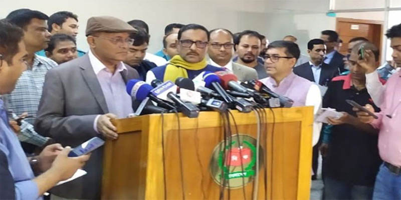 গণতন্ত্র ও সংবিধানের প্রতি আগ্রহ নেই বিএনপির : কাদের