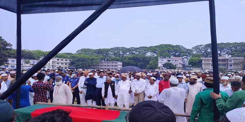 আন্দোলনের স্ফুলিঙ্গ ক্ষনজন্মা পুরুষ নূরে আলম সিদ্দিকীর চির বিদায়