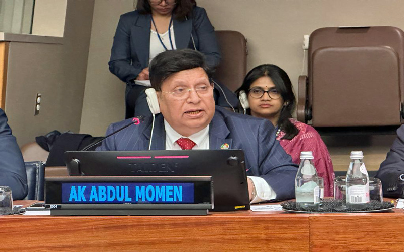 টেকসই পানি ব্যবস্থাপনার জন্য আন্তর্জাতিক অর্থায়নের আহবান পররাষ্ট্রমন্ত্রী