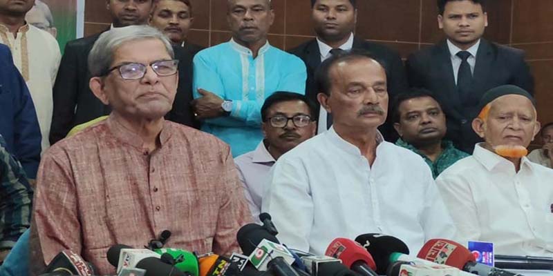 সরকার এত উন্নয়ন করছে যে আগুন নেভানোর মতো সক্ষমতা নেই:ফখরুল