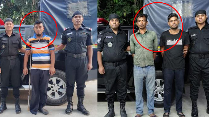 নোয়াখালীতে আগ্নেয়াস্ত্রসহ গ্রেফতার ৩