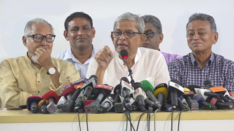 সংখ্যালঘুদের ওপর হামলা নিয়ে ভারতীয় মিডিয়া মিথ্যা তথ্য দিচ্ছে: ফখরুল