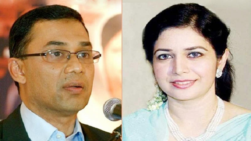 তারেক রহমানের ৯, স্ত্রী জোবায়দার ৩ বছর কারাদণ্ড