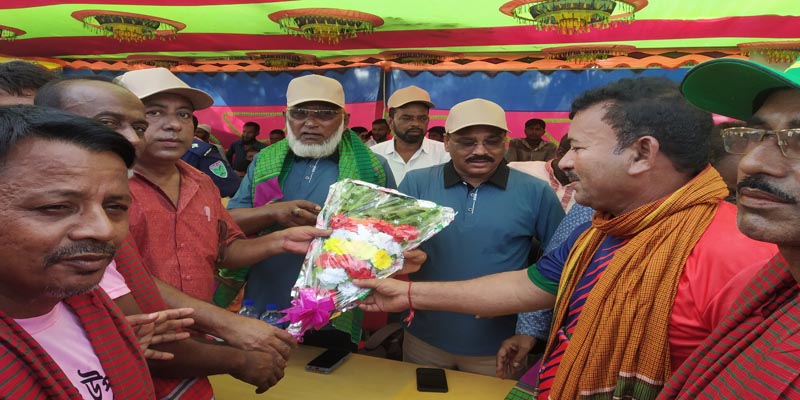 জামালগঞ্জ বনাম ধর্মপাশা বঙ্গবন্ধু ফুটবল টুনামেন্টে-২০২৩ উদ্বোধন