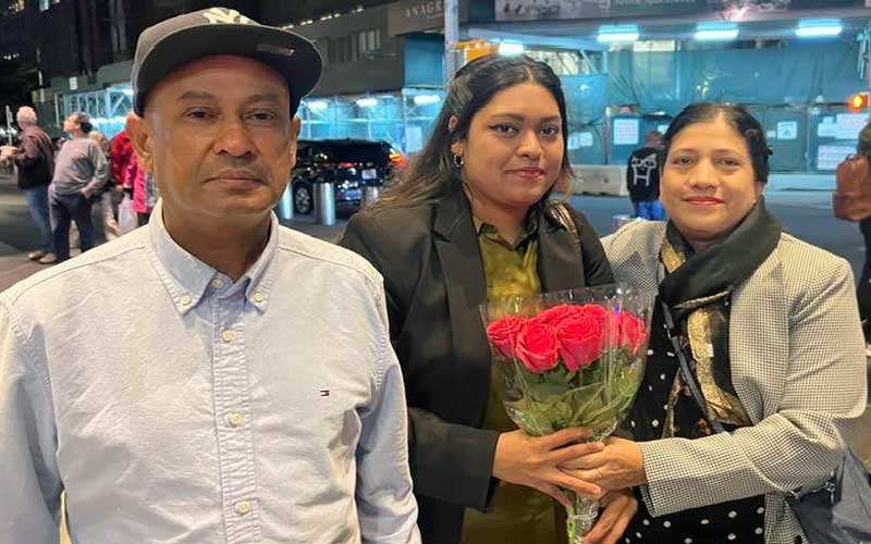 নিউ ইয়র্কে সহকারি ডিস্ট্রিক্ট অ্যাটর্নি হলেন বাংলাদেশি চৈতি