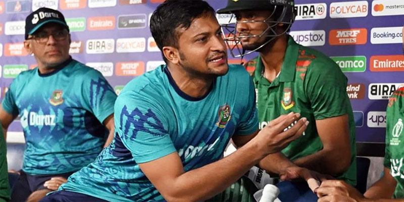 আঙ্গুলের ইনজুরিতে সাকিবের বিশ্বকাপ শেষ