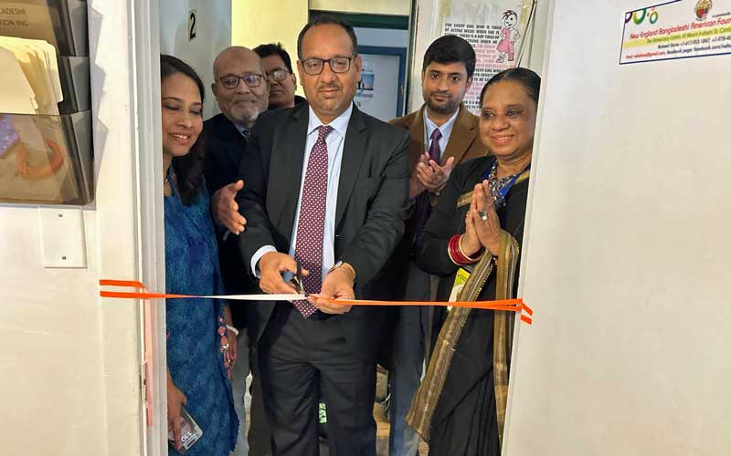 বোস্টনে নিবাফের কার্যালয় উদ্বোধন ও কনস্যুলেট সেবা