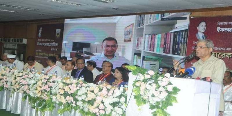 জিয়াউর রহমানকে নিয়ে ভুল তথ্য ছড়ানো হচ্ছে: ফখরুল