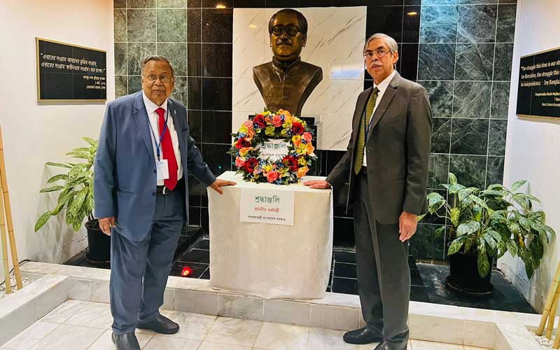 শেখ হাসিনার নেতৃত্বে দ্রুত এগিয়ে যাচ্ছে বাংলাদেশ: অর্থমন্ত্রী