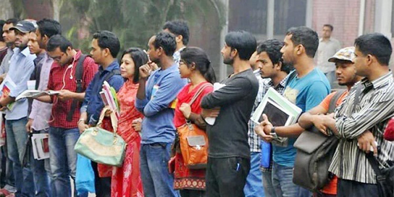 দেশে বর্তমানে বেকারের সংখ্যা ২৫ লাখ ৯০ হাজার