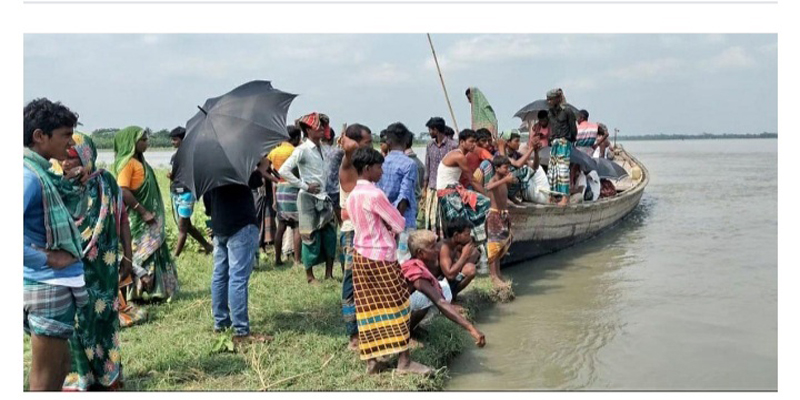মেঘনার দূর্গম চরের ফসল লুটে নিচ্ছে দস্যুরা