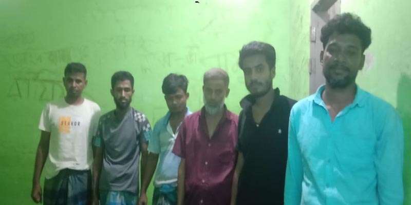 বেগমগঞ্জে জুয়ার আসরে অভিযান, ৬ জুয়াড়ি গ্রেপ্তার
