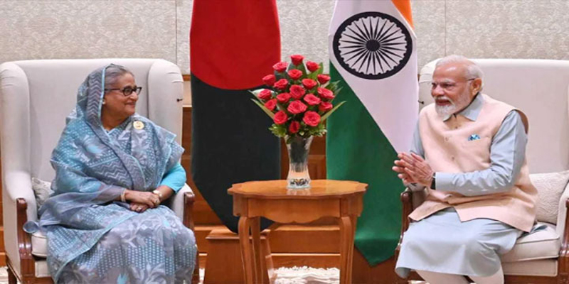 শেখ হাসিনা-মোদি বৈঠক, সম্পর্ক আরও দৃঢ় করার প্রত্যাশা