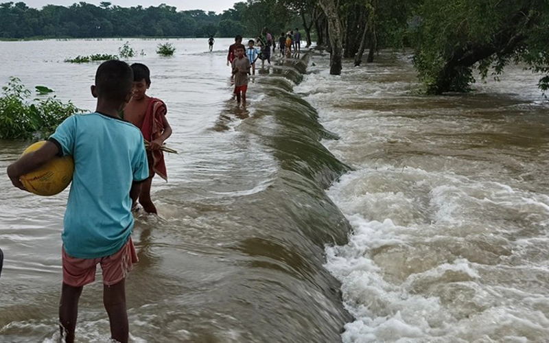 সিলেটে আবারও বন্যার আশঙ্কা