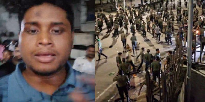 সারজিস-হাসনাতকে আটকে রেখেছে আনসাররা