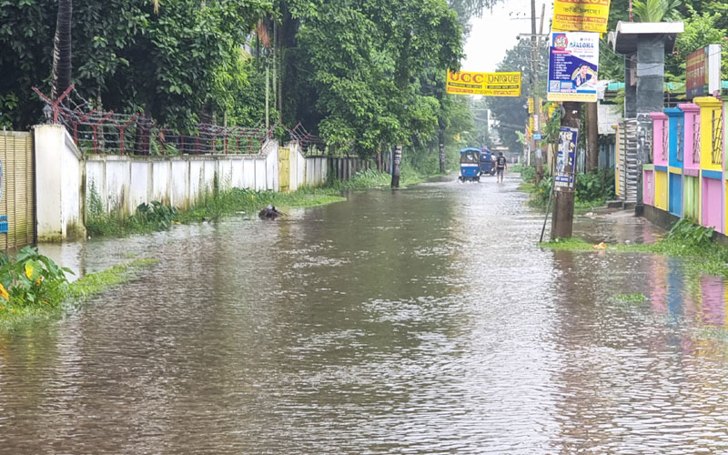 নোয়াখালীতে ১২৪ মিলিমিটার বৃষ্টিপাত রেকর্ড, পানিবন্দি ২ লাখ ৬ হাজার পরিবার