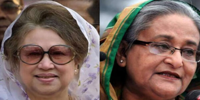 খালেদা জিয়ার বাসার সামনে বালুভর্তি ট্রাক রাখার ঘটনায় শেখ হাসিনাকে আসামি করে মামলা