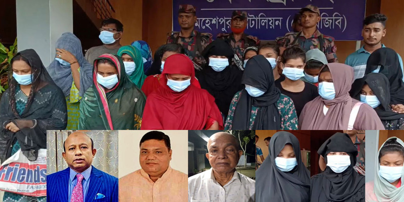 ভারতে পালানোর নিরাপদ রুট মহেশপুর সীমান্ত