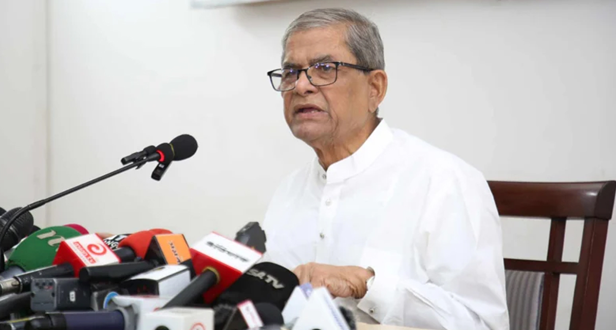 অন্তর্বর্তী সরকারের ওপর মানুষের সন্দেহ আসছে: মির্জা ফখরুল