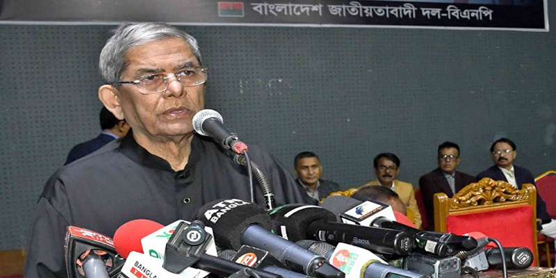 গণতন্ত্রকে পূর্ণরূপ না দেওয়া পর্যন্ত আন্দোলন চলবে: মির্জা ফখরুল