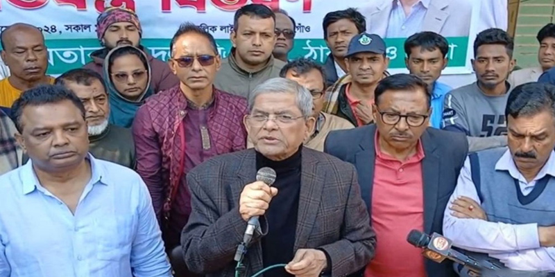 গণহত্যায় জড়িতদের কাউকে বিএনপিতে নেয়া হবে না: মির্জা ফখরুল