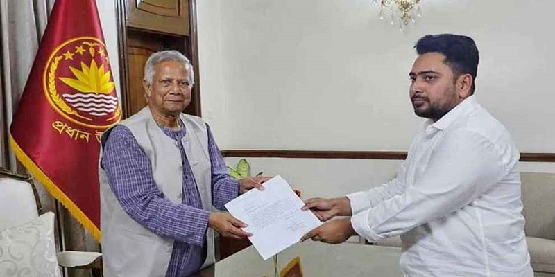 পদত্যাগপত্রে কী লিখেছেন নাহিদ ইসলাম