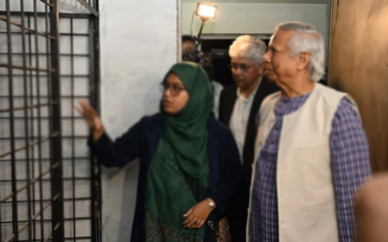 আইয়ামে জাহেলিয়াত প্রতিষ্ঠা করে গেছে আ.লীগ সরকার: ‘আয়নাঘর’ পরিদর্শন শেষে প্রধান উপদেষ্টা