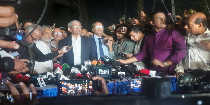 পরিষ্কারভাবে বলেছি জাতীয় নির্বাচন আগে, তারপর স্থানীয়: ফখরুল