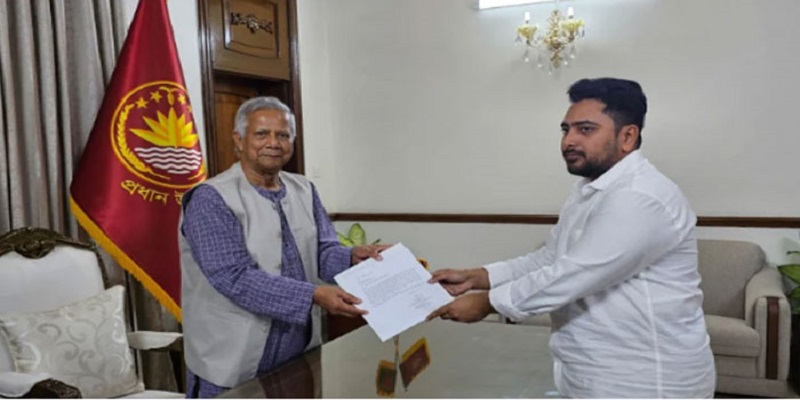 পদত্যাগ করলেন তথ্য উপদেষ্টা নাহিদ ইসলাম