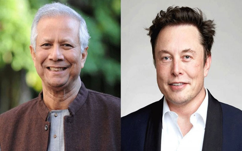 ইউনূস-মাস্কের প্রথম ফোনালাপ