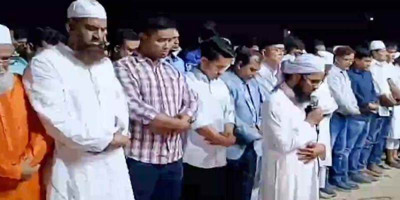 মাগুরার নোমানী ময়দানে সেই শিশুর জানাজা সম্পন্ন