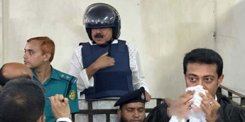 ছেলেকে দেখার আকুতি জানিয়ে কাঠগড়ায় কাঁদলেন শাজাহান খান
