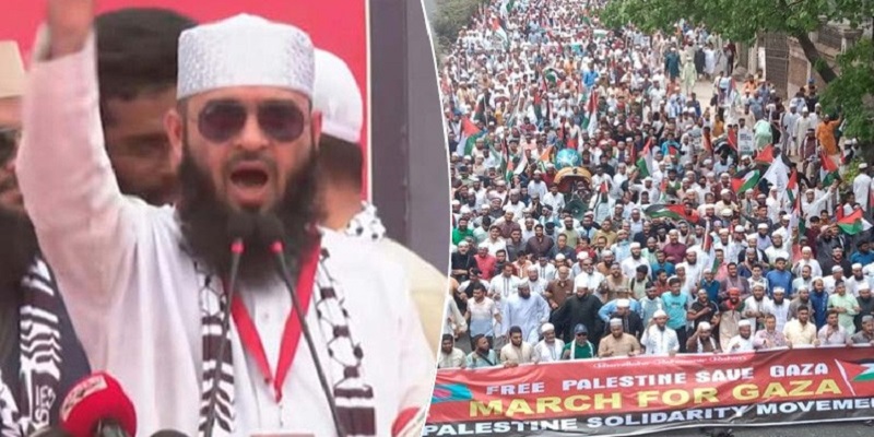 আমাদের বুকের ভেতরে বাস করে ফিলিস্তিন: আজহারী