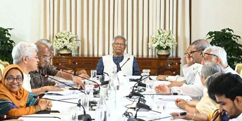 উপদেষ্টা পরিষদের বৈঠকে ৫ সিদ্ধান্ত