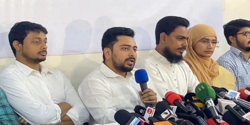 উপদেষ্টা আসিফ ও মাহফুজের সঙ্গে এনসিপির কোনো সম্পর্ক নেই: নাহিদ
