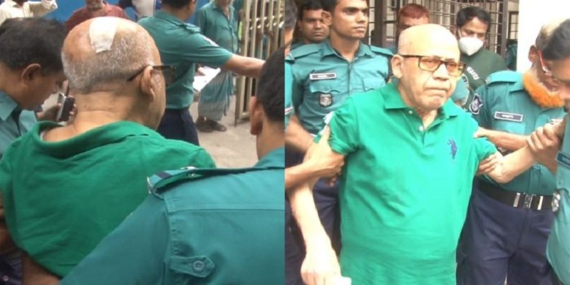 হাজতখানার টয়লেটে পড়ে মাথা ফাটল সাবেক মন্ত্রী কামরুলের