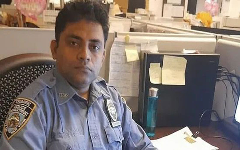 নিউ ইয়র্কে বন্দুকধারীর গুলিতে বাংলাদেশি পুলিশ কর্মকর্তার মৃত্যুতে শোকের ছায়া