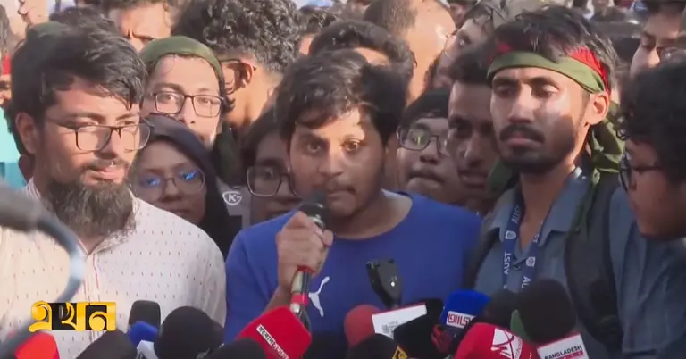 কমিটি প্রত্যাখ্যান, ৫ দফা ঘোষণা করলেন প্রকৌশল শিক্ষার্থীরা