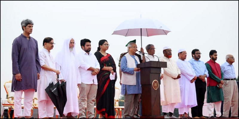 জুলাই ঘোষণাপত্রে যা আছে