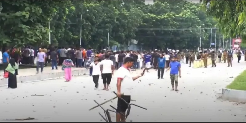 উত্তরা ইপিজেডে সংঘর্ষে শ্রমিক নিহত, আহত অন্তত ১২